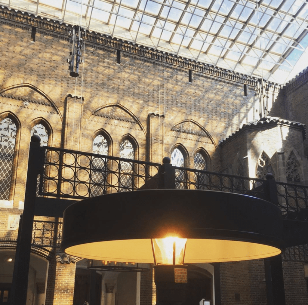 Teaching online from the Detroit Institute of Arts. 